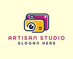 Digital Camera Lens logo design