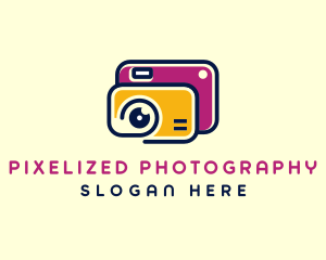 Digital Camera Lens logo design