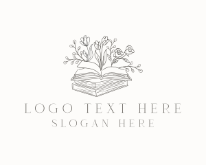 Rustic Floral Book logo