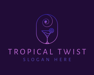 Cocktail Night Club logo design