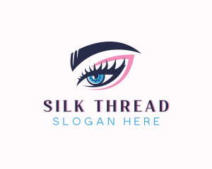 Eyelash Makeup Perm logo design