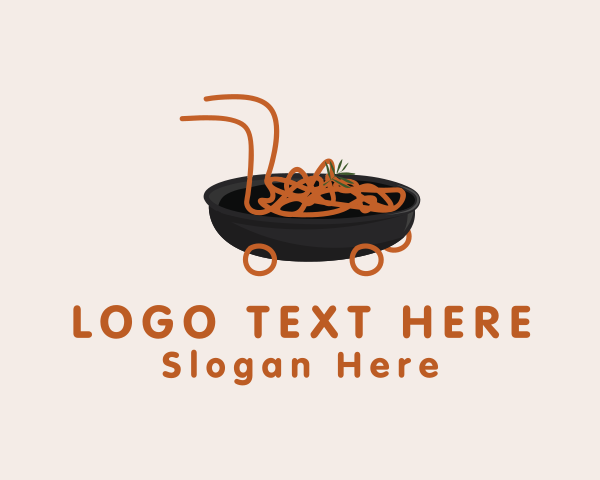 Spaghetti logo example 2