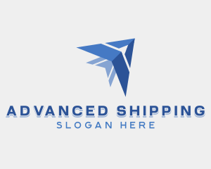 Plane Shipping Logistics logo
