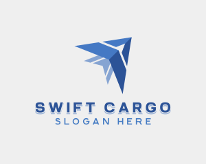 Plane Shipping Logistics logo
