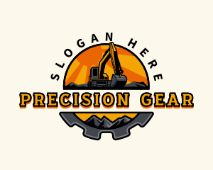 Excavator Industrial Equipment logo