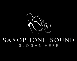 Saxophone Jazz Musician logo