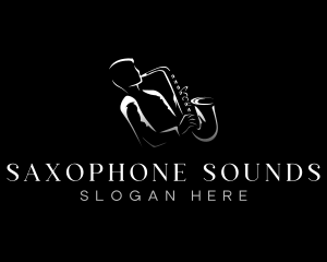 Saxophone Jazz Musician logo