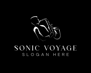 Saxophone Jazz Musician logo
