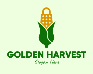 Corn Husk Grater logo design