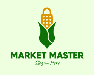 Corn Husk Grater logo design