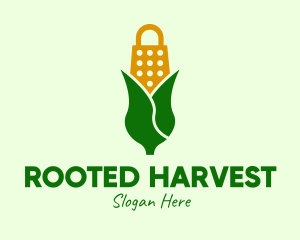 Corn Husk Grater logo design