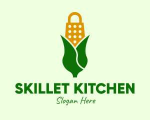 Corn Husk Grater logo design