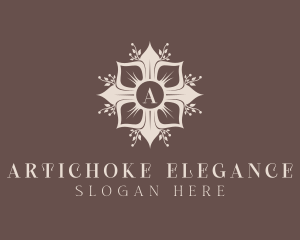 Elegant Flower Boutique logo design