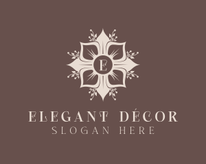 Elegant Flower Boutique logo design