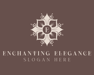 Elegant Flower Boutique logo design