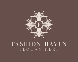 Elegant Flower Boutique logo design