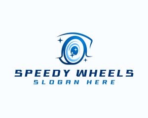 Car Tire Wheel logo design