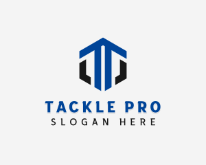 Professional Company Letter T logo design