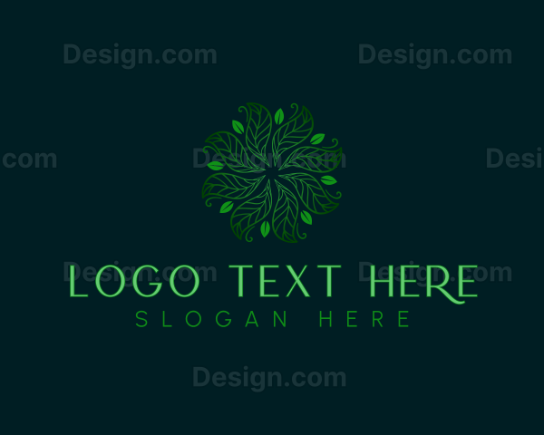 Organic Leaf Nature Logo