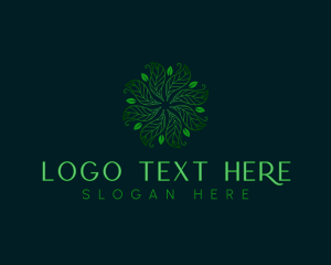 Organic Leaf Nature logo