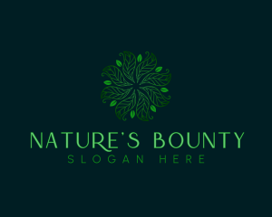 Organic Leaf Nature logo design