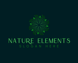 Organic Leaf Nature logo design