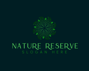 Organic Leaf Nature logo design