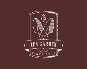 Garden Trowel Landscaper logo design