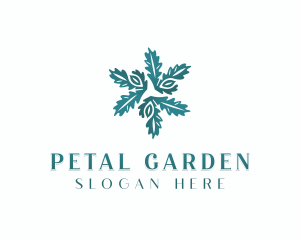 Herbal Leaves Natural logo design