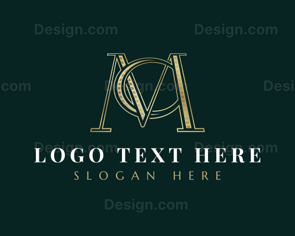 Luxury Premium Business Letter MC Logo