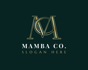 Luxury Premium Business Letter MC logo design