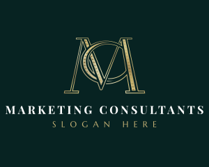 Luxury Premium Business Letter MC logo design