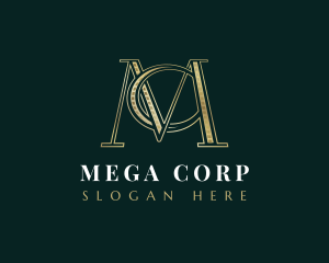 Luxury Premium Business Letter MC logo design