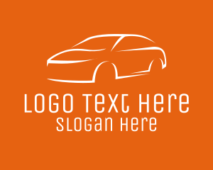 Auto Sedan Car logo