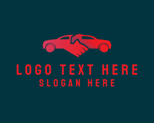 Red Automotive Car Mechanic logo