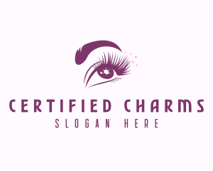 Eyebrow & Eyelash Salon logo design