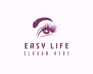 Eyebrow & Eyelash Salon logo design