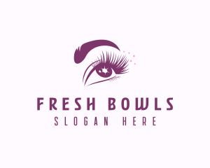 Eyebrow & Eyelash Salon logo design