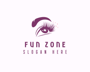 Eyebrow & Eyelash Salon logo design