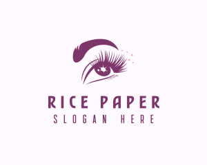 Eyebrow & Eyelash Salon logo design