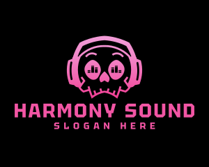 Neon Skull Music Logo