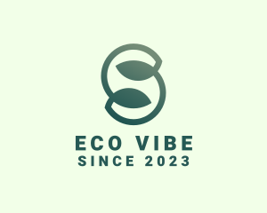 Sustainable Leaf Letter S logo