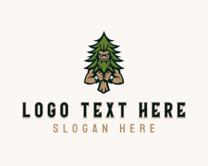 Angry Pine Tree Forest logo