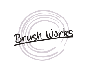 Generic Brush Stroke logo design