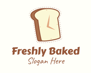 Loaf Bread Time logo design