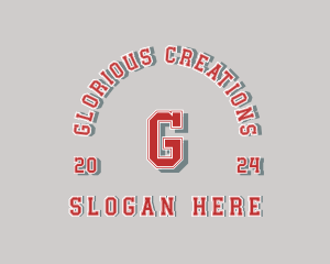 Varsity Sports Team logo design