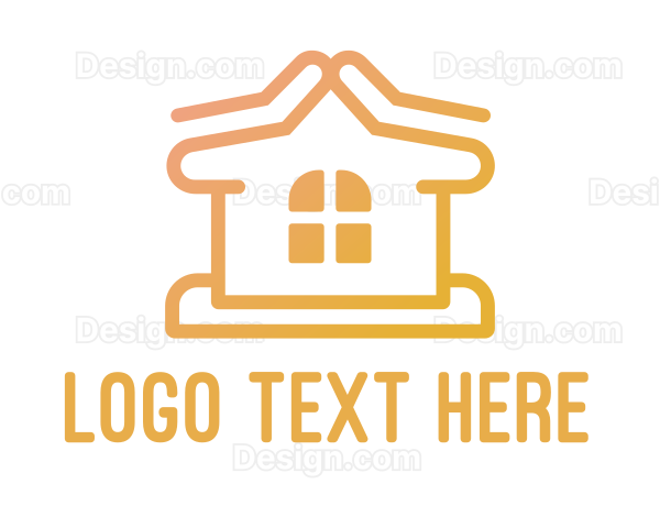 Simple Home Construction Logo