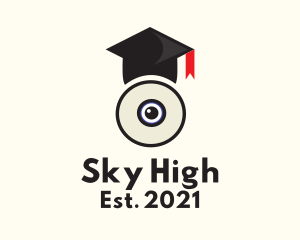 Webcam Graduation Cap logo