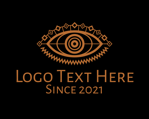 Hieroglyphic logo example 2