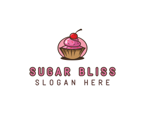 Cherry Cupcake Sweets logo